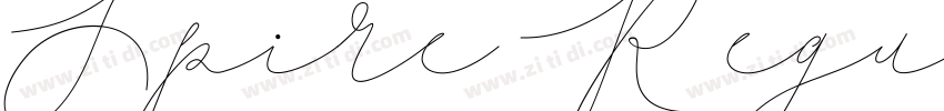 Spire Regular字体转换